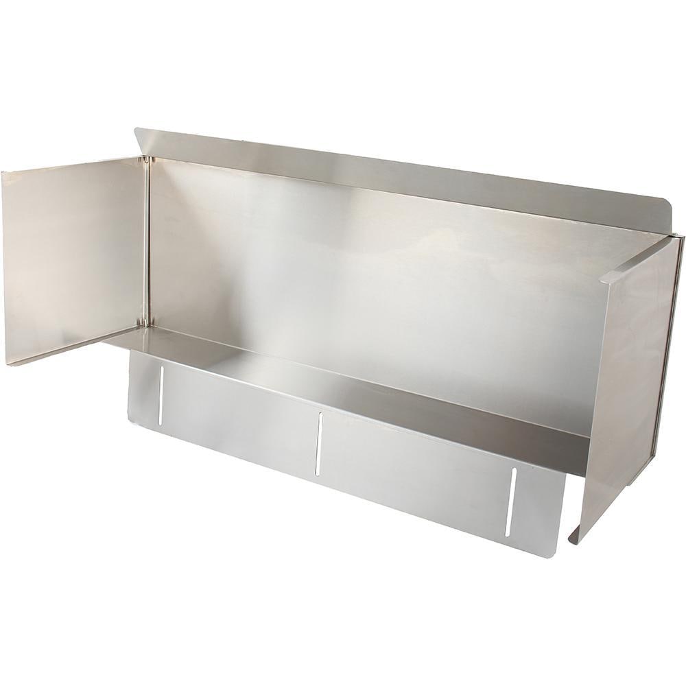 Blaze 5 Burner Wind Guard for Gas Grill - Heavy Duty Stainless Steel Wind Deflector for Blaze Traditional & LTE Grills - Perfect for Outdoor BBQ, Patio, and Backyard Cooking