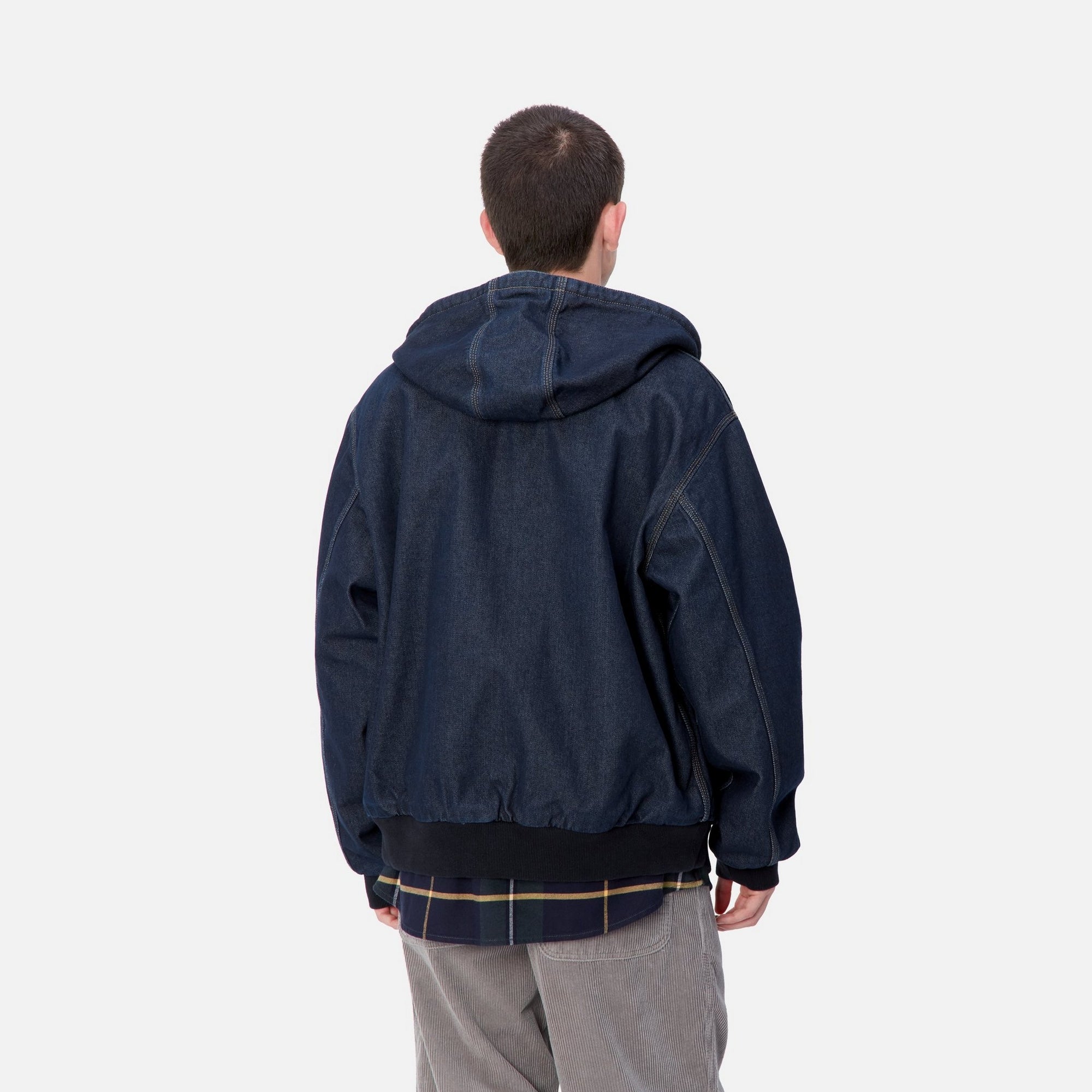 OG Active Denim Jacket for Men & Women | Winter Warm Blue Washed Cotton Jacket | Outdoor Hiking, Casual Streetwear, Cold Weather Fashion