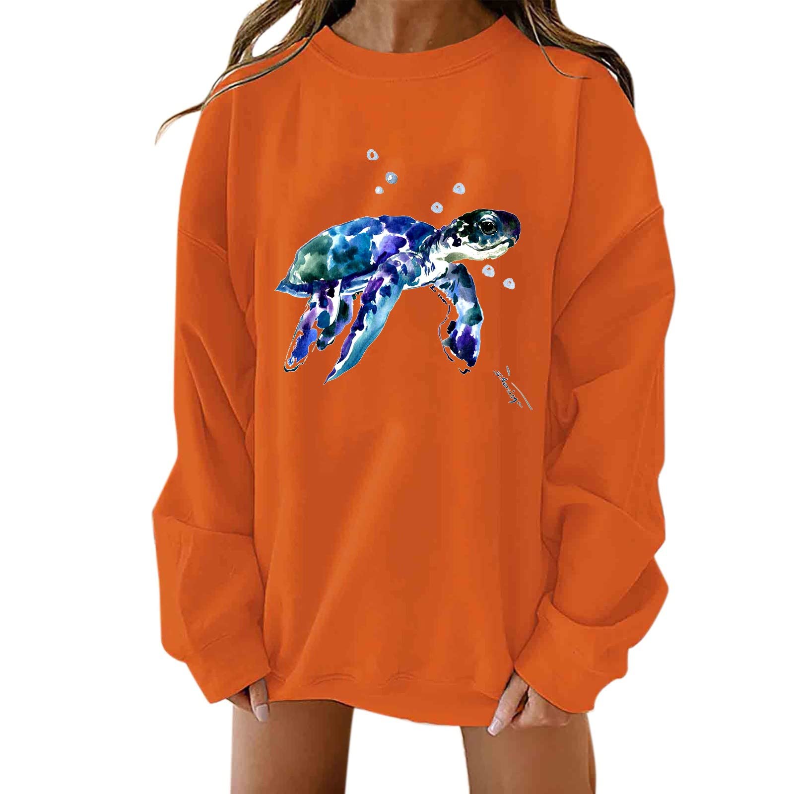 Women's Hoodless Full Zip Sweatshirt - Loose Fit Crewneck Pullover with Long Sleeves | Casual & Dressy Hoodie Alternative for Work, Travel & Everyday Wear
