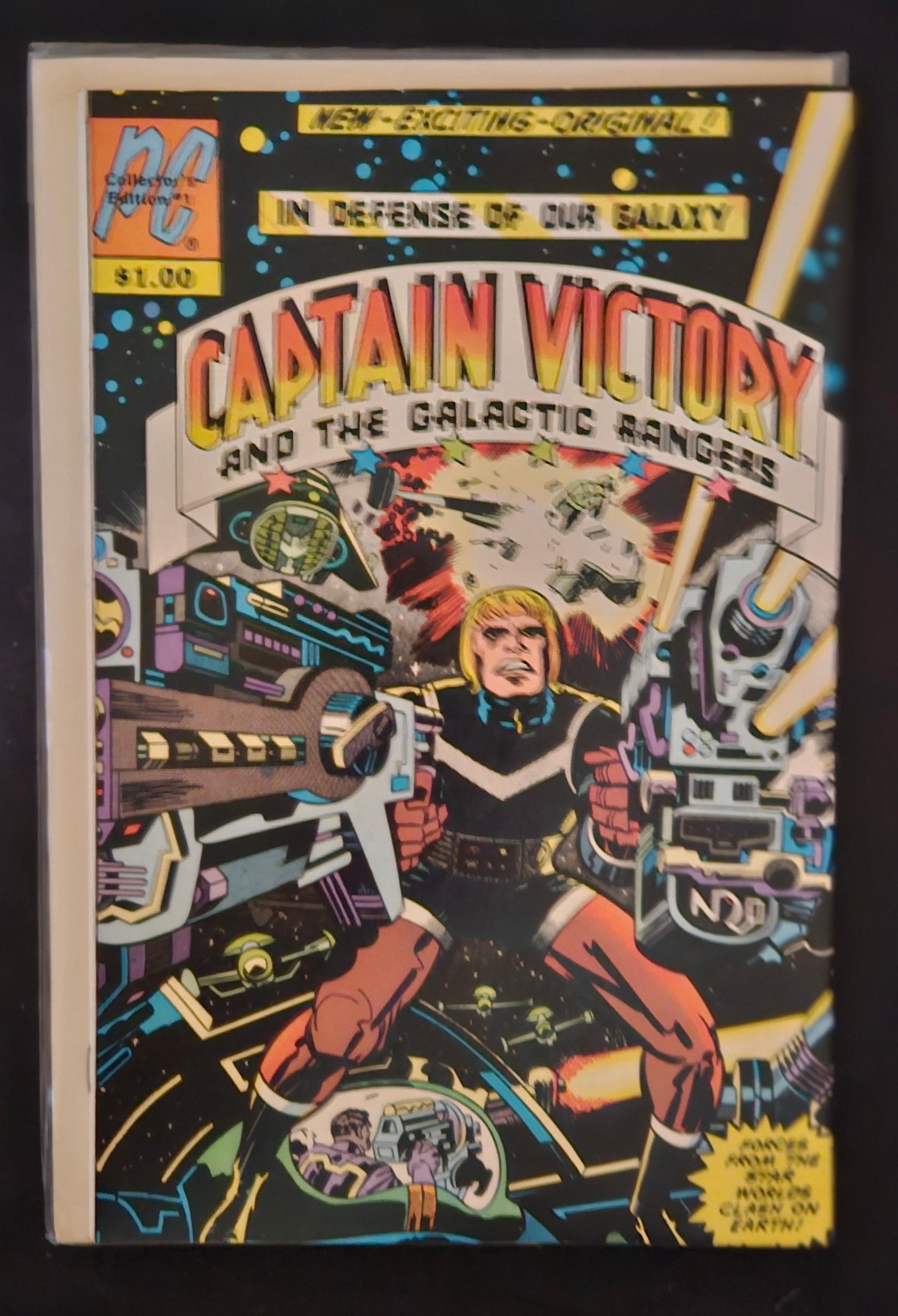 Captain Victory and the Galactic Rangers #1 - Vintage 1981 Pacific Comics (PC) | Collectible Comic Book for Sci-Fi Fans & Comic Collectors | Perfect for Display & Investment