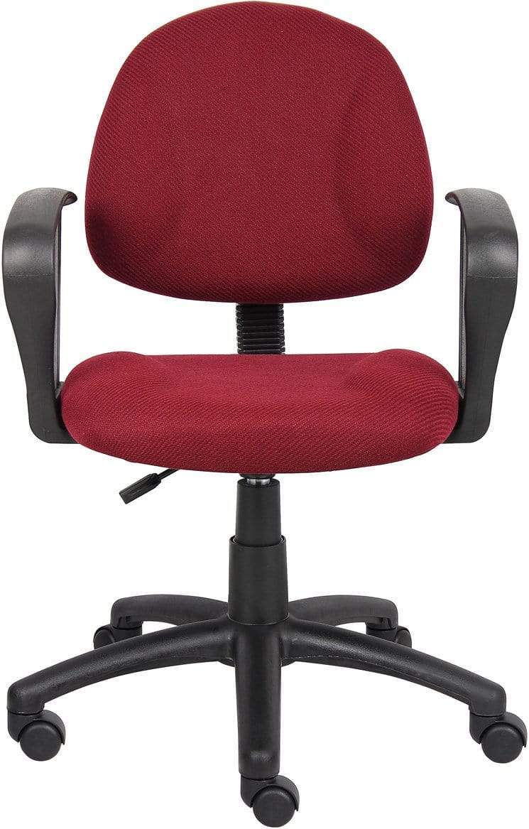 Boss Deluxe Ergonomic Posture Chair with Loop Arms [B317 BE] - Perfect for Office, Home & Gaming Comfort