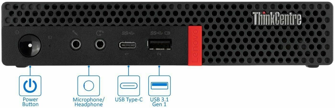 Lenovo ThinkCentre M920q Tiny Desktop PC - Intel Core i5-9500T 9th Gen (Up to 3.7GHz), 16GB RAM, 256GB SSD, Windows 11 Pro | Compact Mini Computer for Home Office, Business, Gaming & Triple Monitor Setup (Includes Keyboard/Mouse, WiFi, 1-Year Warranty)