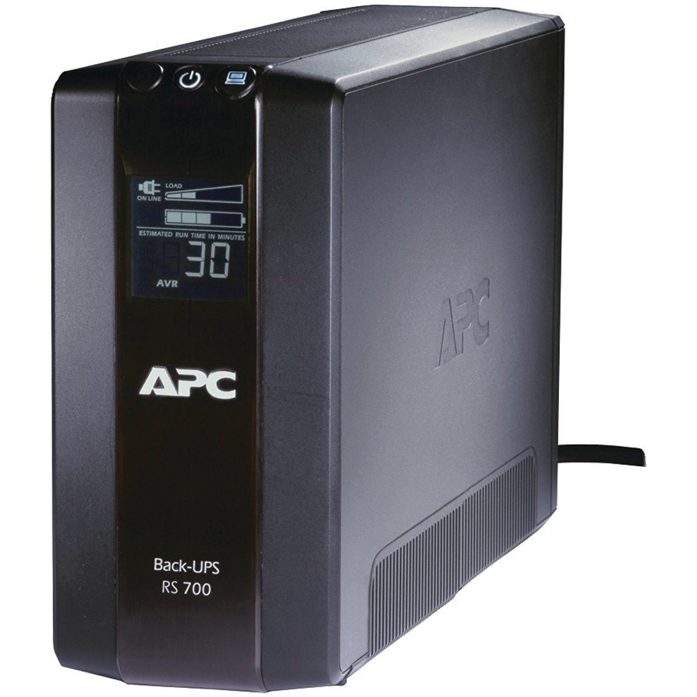 APC BR700G Back-UPS Battery Backup System - 700VA/450W Uninterruptible Power Supply (UPS) for Computers, Electronics & Networking Devices - Perfect for Home Office, Gaming PC & Workstation Protection