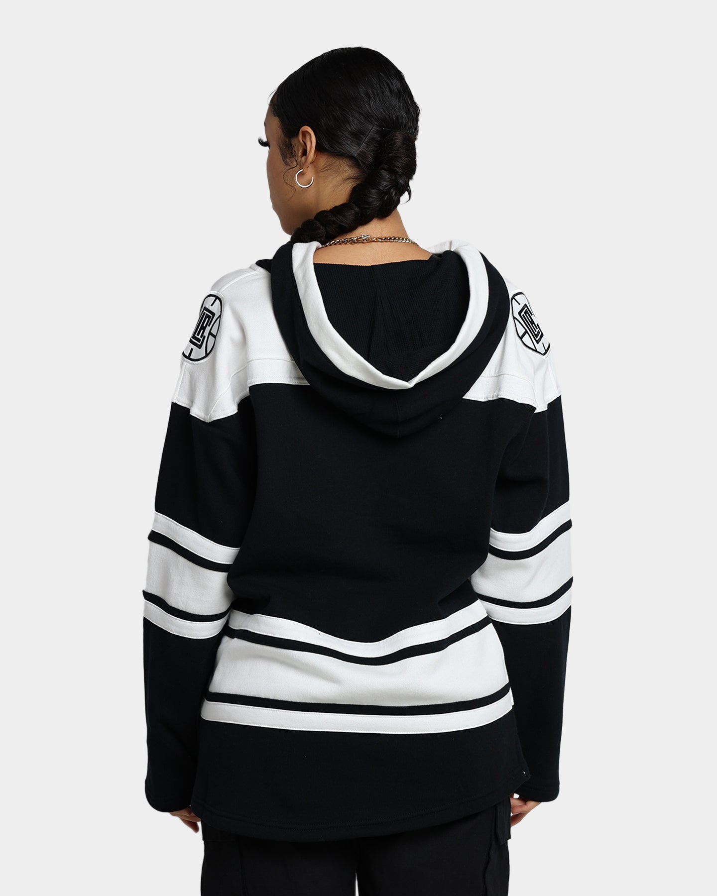 47 Brand LA Clippers Superior Lacer Hoodie - Men's NBA Team Zip-Up Sweatshirt for Basketball Fans & Streetwear Fashion | Perfect for Game Day & Casual Wear