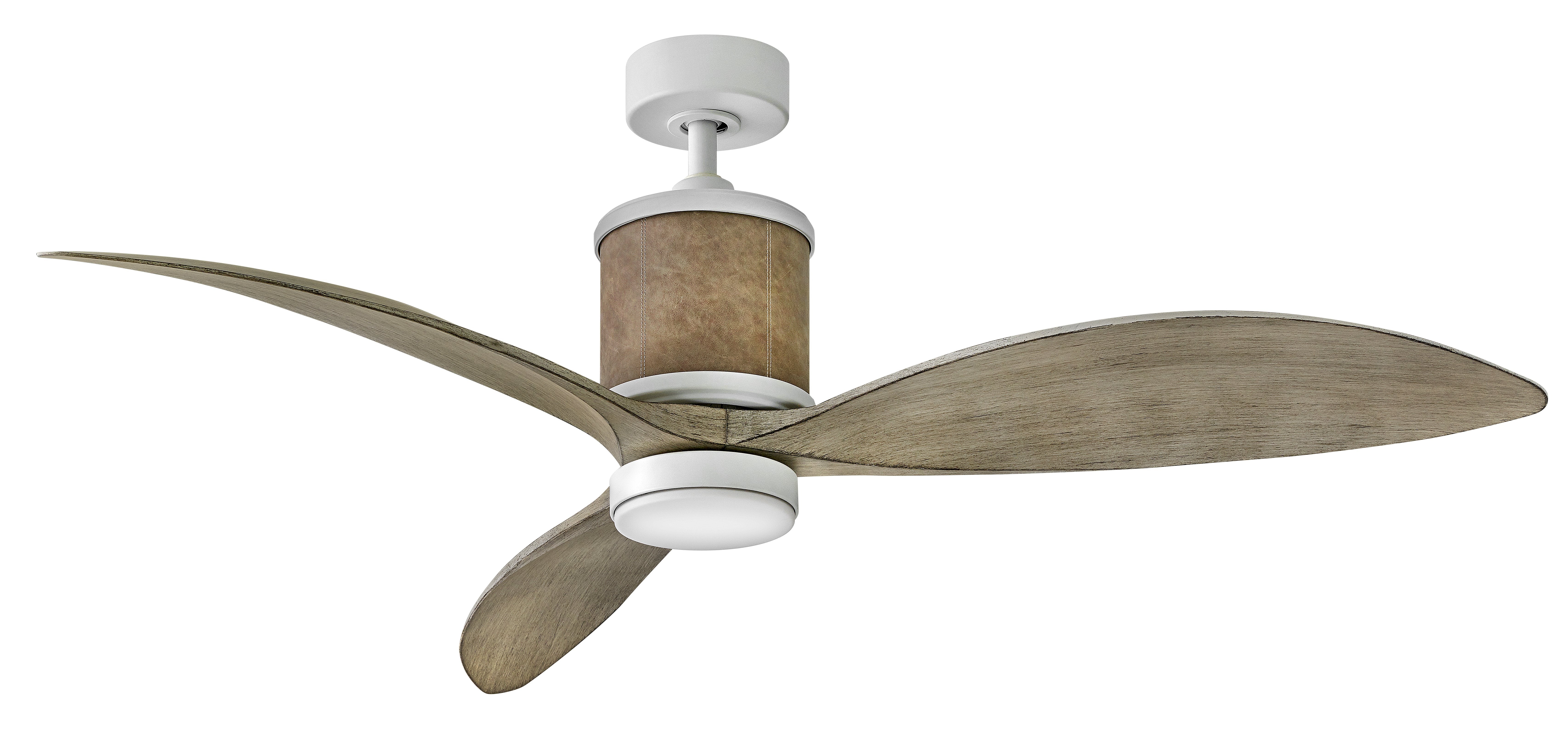 Merrick Ceiling Fan with Remote Control - 52 Inch Modern Indoor/Outdoor Ceiling Fan - Energy Efficient, Quiet DC Motor - Perfect for Bedroom, Living Room, Patio & Office