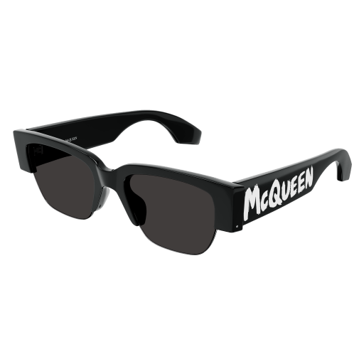 Alexander McQueen AM0405S 001 Sunglasses - Luxury Designer Shades for Women & Men | Perfect for Outdoor Activities, Travel & Fashion