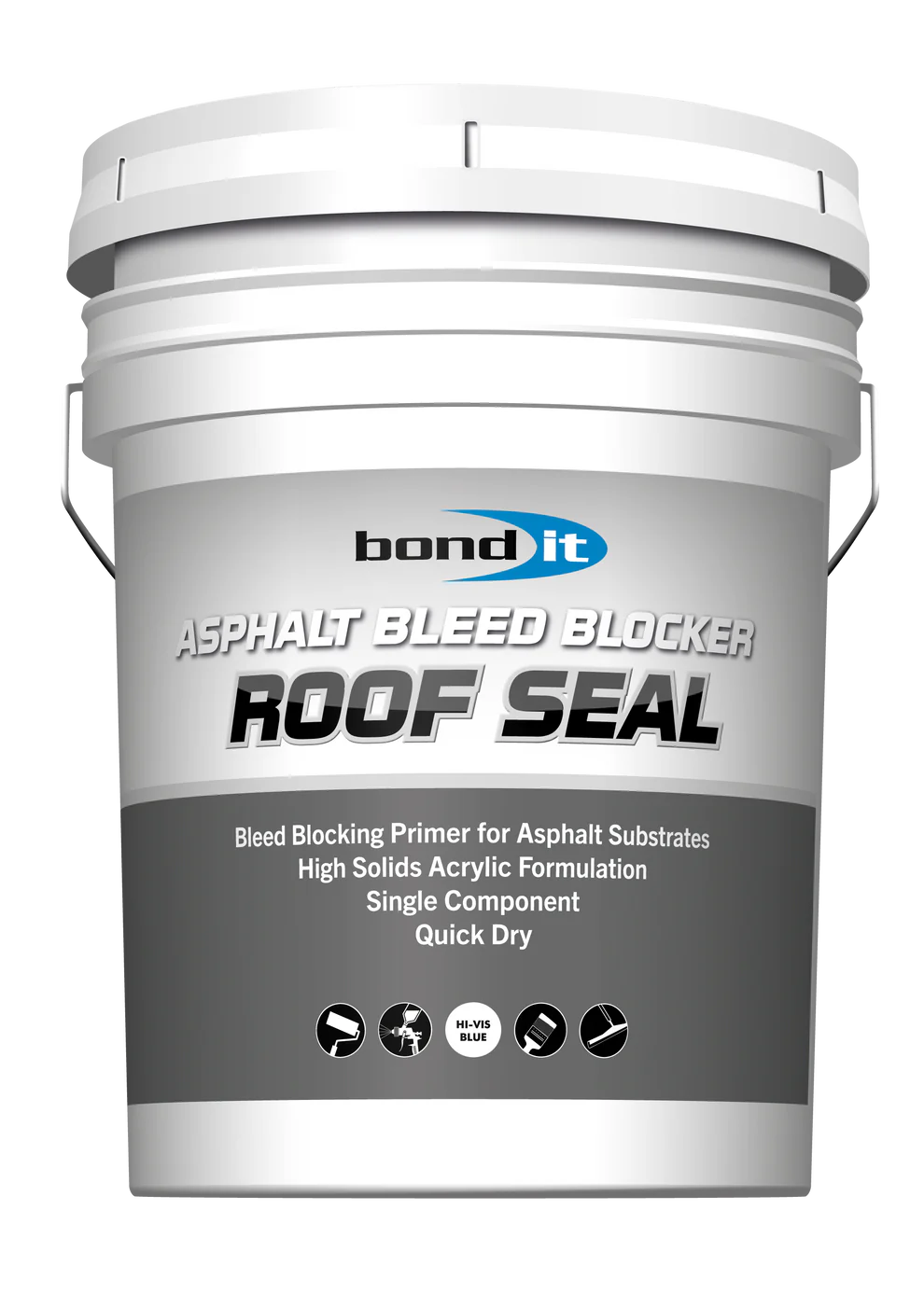 Asphalt Bleed Blocker Roof Sealant - Waterproof Roof Coating for Leak Repair & Protection | Ideal for Shingles, Flat Roofs & RV Roofs