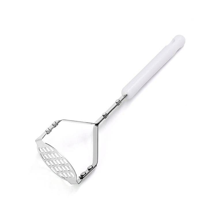 Stainless Steel Mini Potato Masher - Manual Household Potato Puddler for Mashing Potatoes, Vegetables & Baby Food - Perfect for Kitchens, Camping & Small Batch Cooking