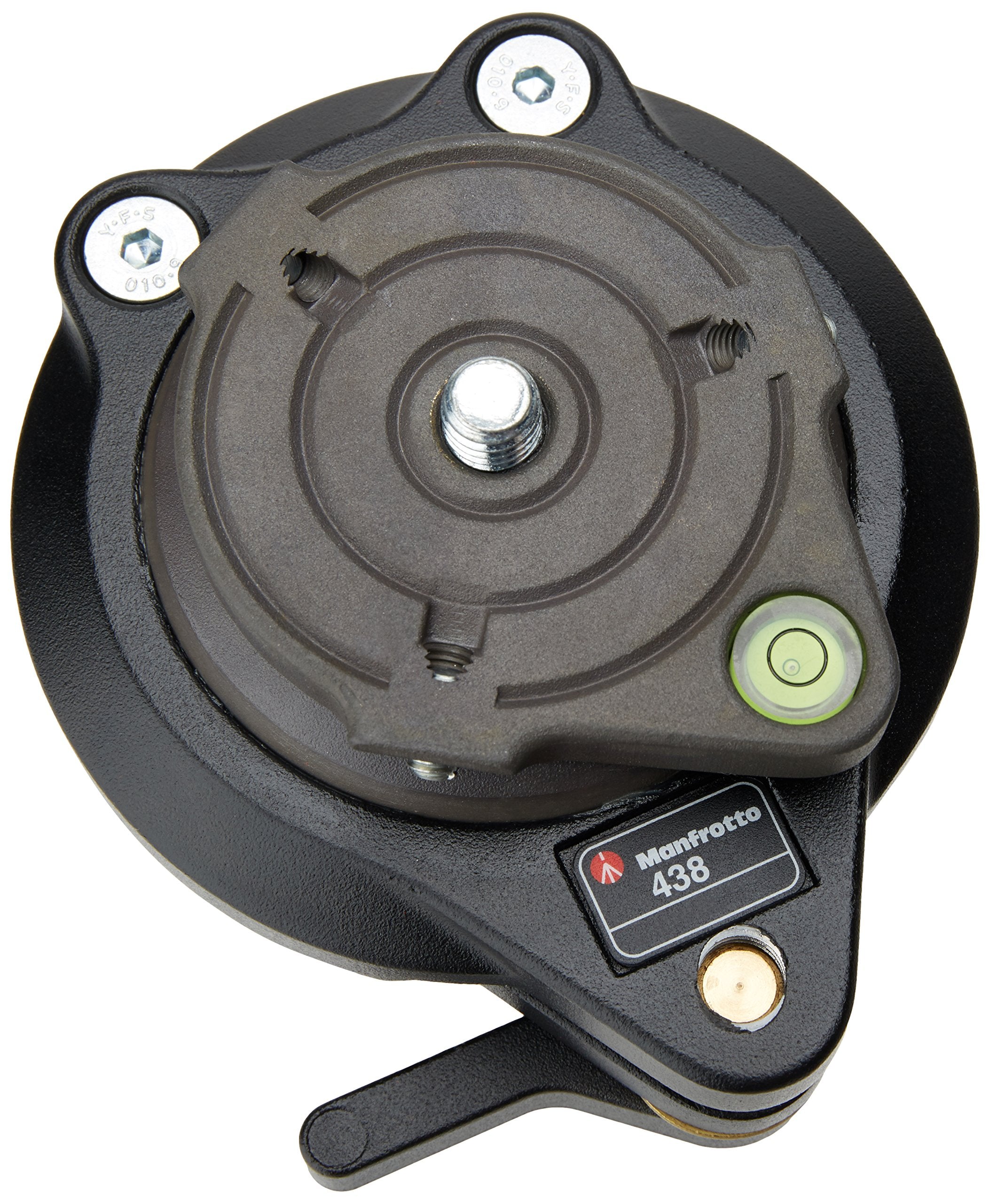 Manfrotto 438 3/8-Inch Ball Camera Leveler - Professional Replacement for 3502 - Perfect for Tripods, Video Production & Photography