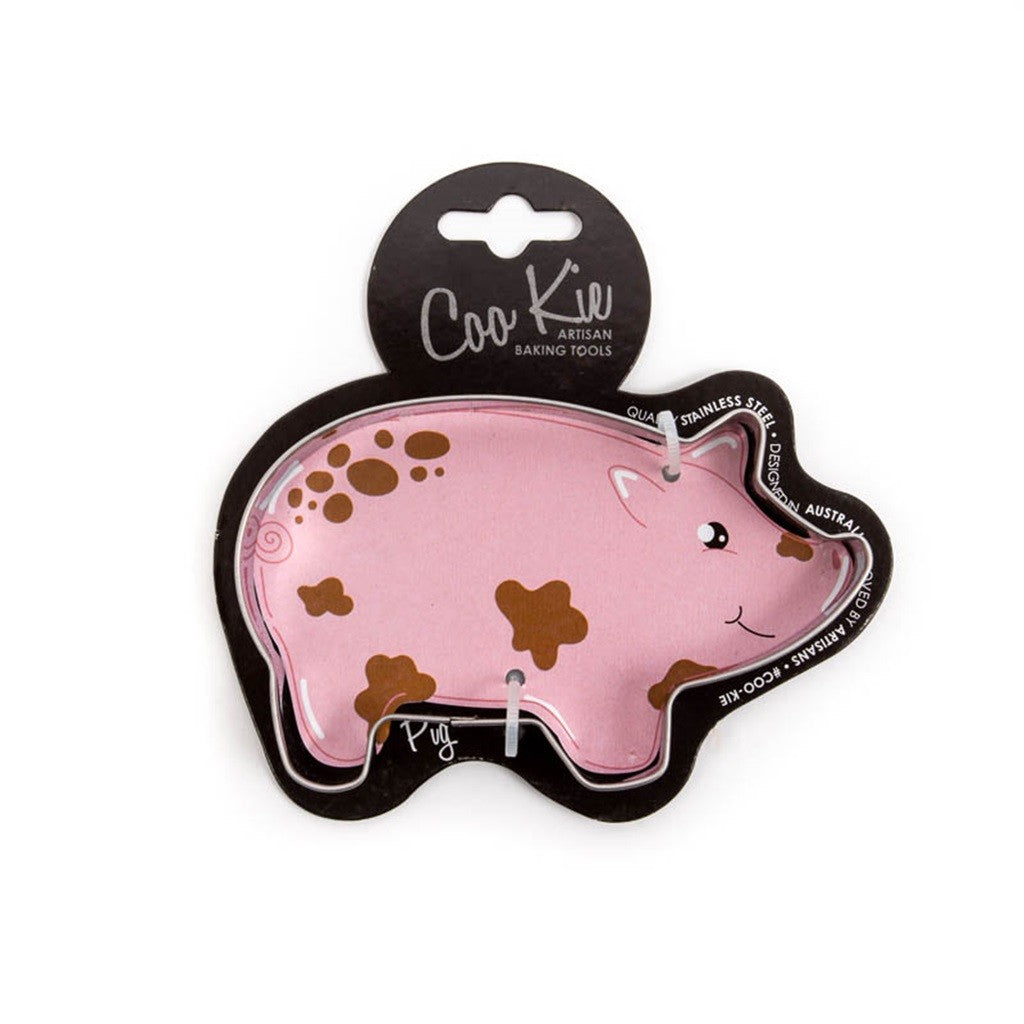 Pig Cookie Cutter Set - Stainless Steel Baking Tools for Christmas, Halloween, Party - DIY Sugar Cookies, Gingerbread, Fondant Decorations (Perfect for Home Bakers & Holiday Gift)