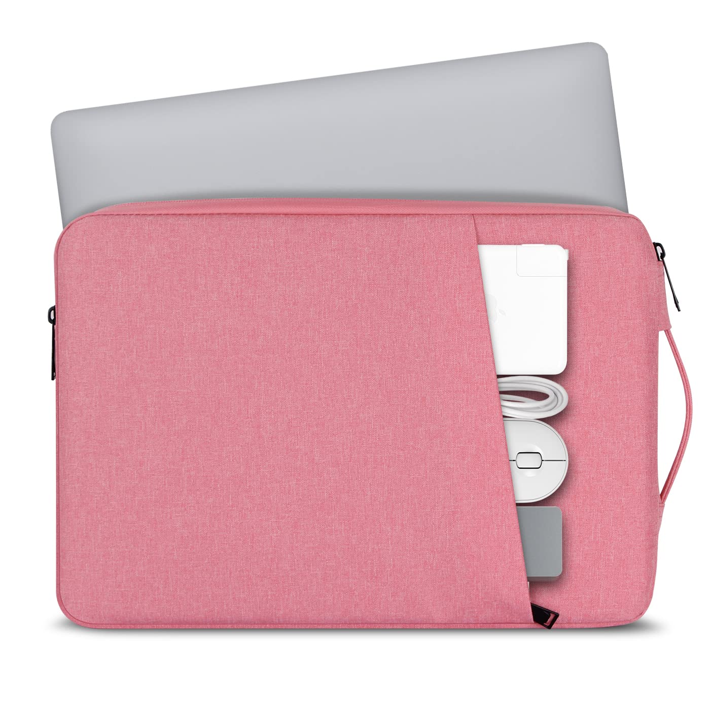 Chelory 13-14 Inch Laptop Sleeve for MacBook Air/Pro - Shockproof & Water Resistant Protective Case for 13.3-14 Inch Laptops, Ultrabooks & Tablets (Pink) - Perfect for Travel, School & Office Use
