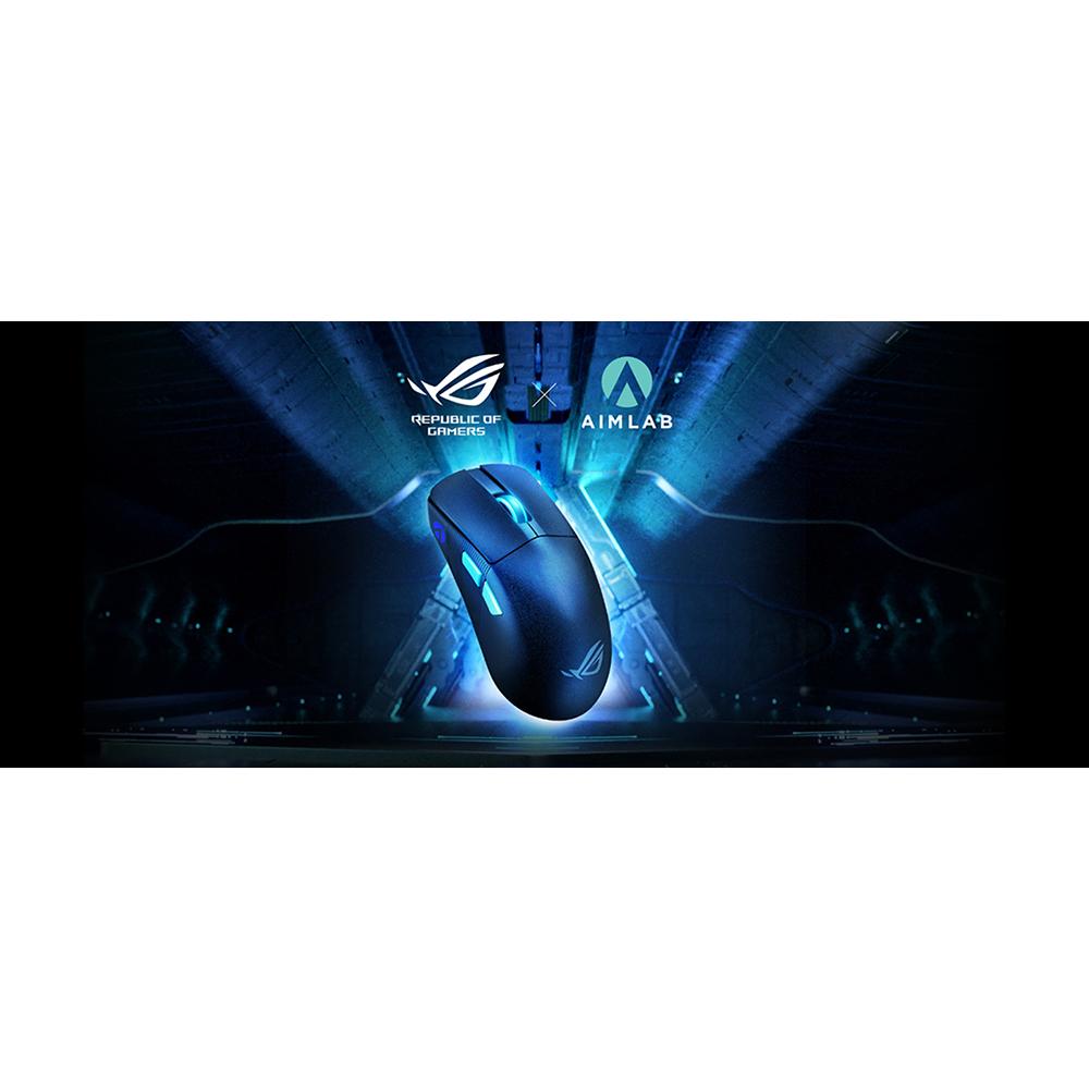 ASUS ROG Harpe Ace Aim Lab Edition Gaming Mouse - Lightweight 54g, 36K DPI, Wireless & Wired - Perfect for FPS, MOBA & Esports Gaming