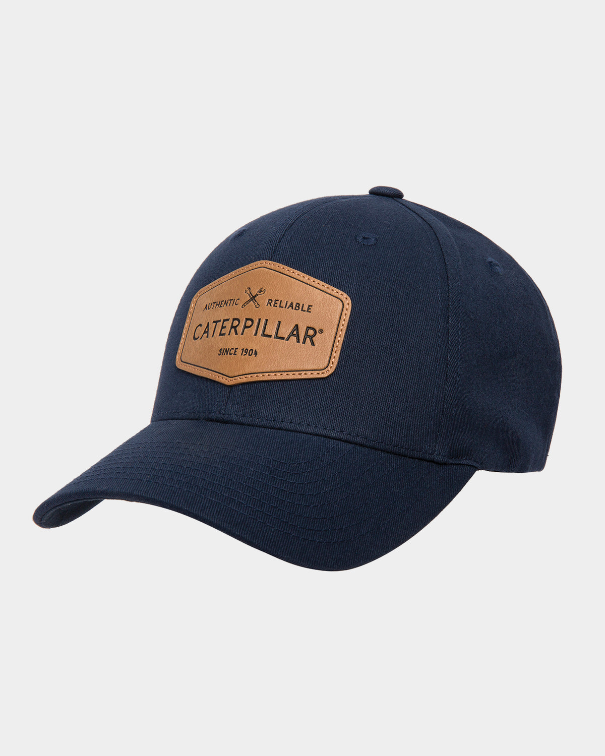 Authentic Caterpillar Fitted Cap - Heavy Duty Work Hat for Construction & Outdoor Activities - Perfect for Job Sites, Hiking and Casual Wear