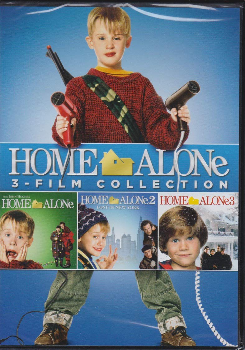 Home Alone 3-Movie Collection DVD Set - Home Alone, Home Alone 2: Lost in New York, Home Alone 3 | Family Christmas Comedy Films | Perfect for Holiday Movie Nights & Gift Giving