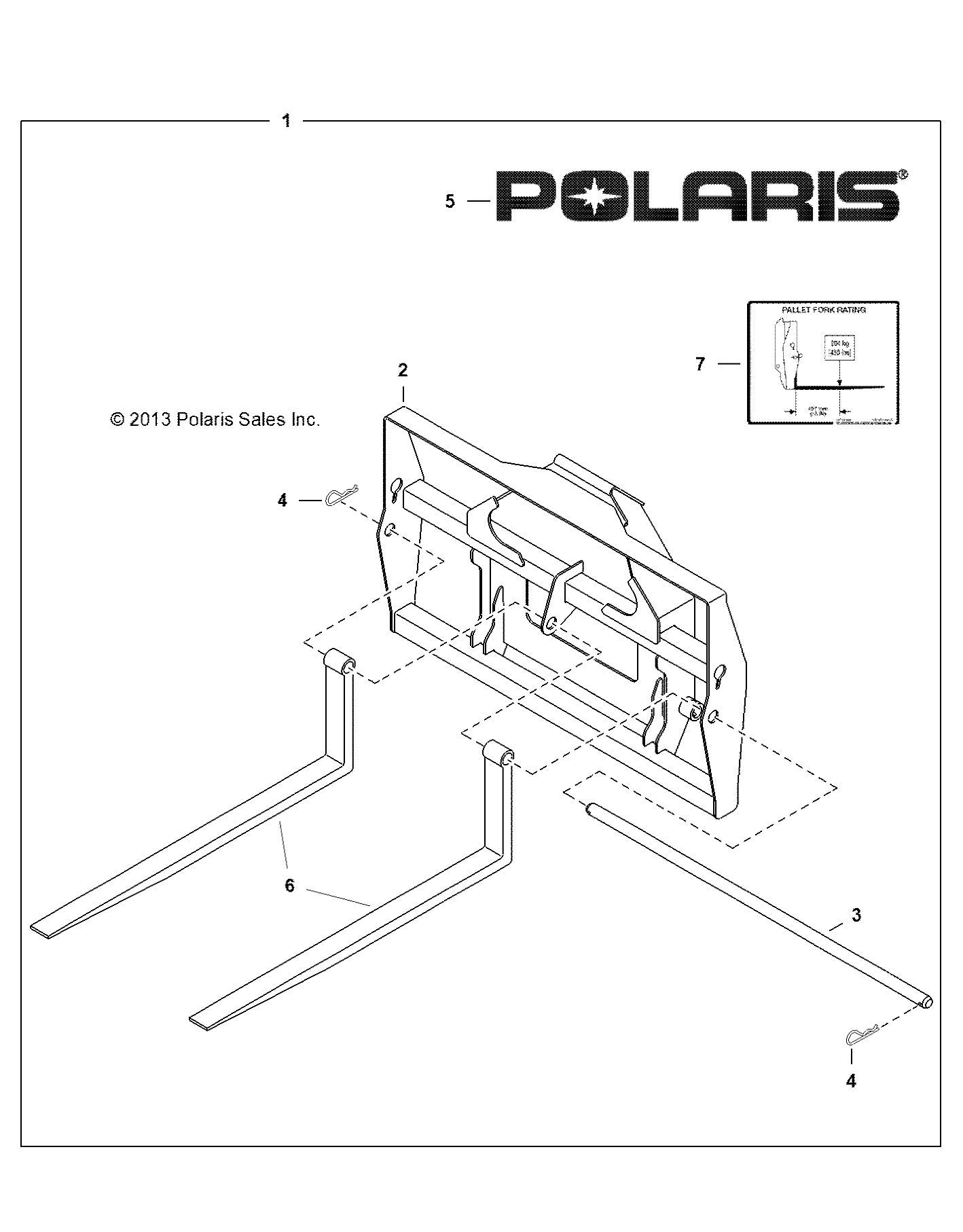 Genuine Polaris OEM Off Road Bar 3120367 - High-Quality Replacement Part for ATV & UTV Accessories | Perfect for Trail Riding, Off-Road Adventures & Vehicle Protection