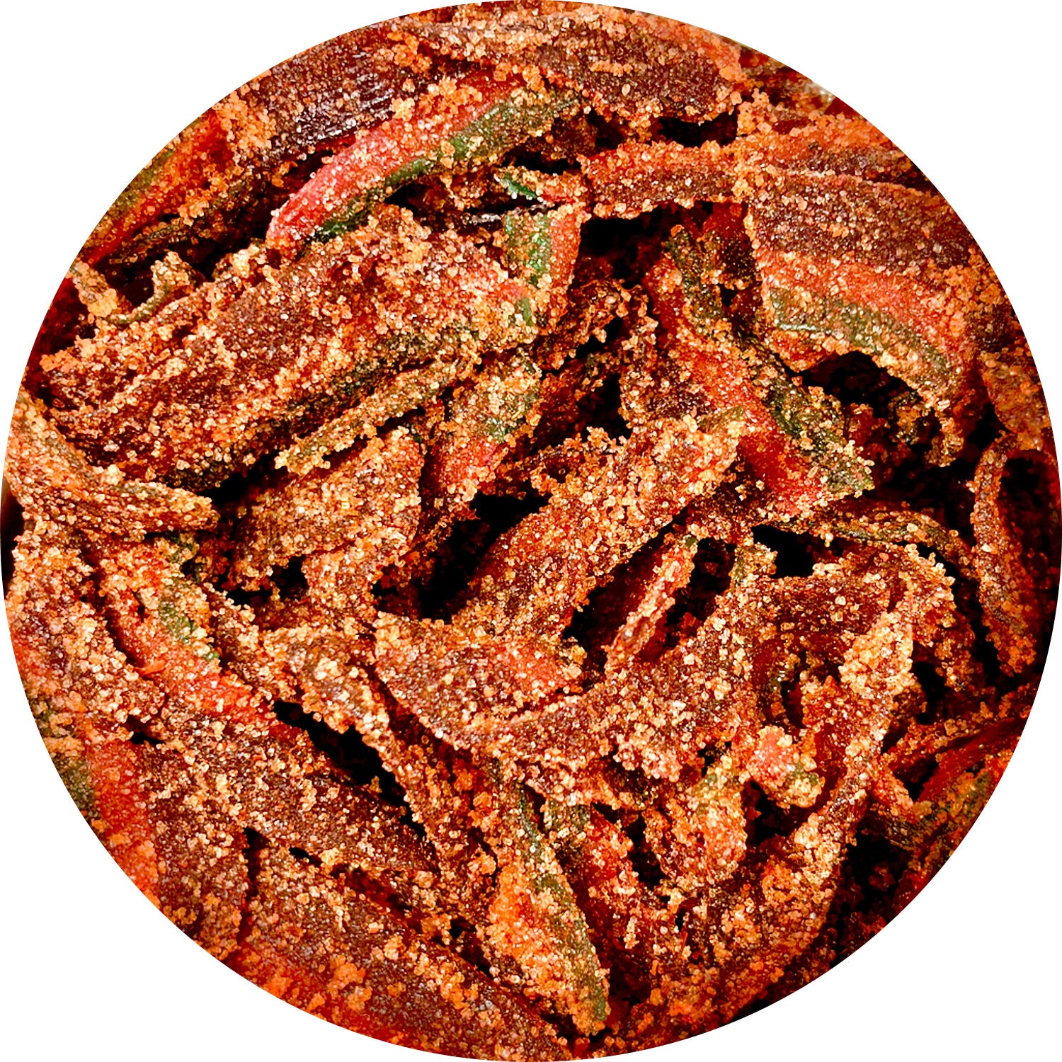 Jack's Chamoy Belts Watermelon Flavor | 2lb Resealable Bag | Sweet & Tangy Mexican Candy for Parties, Snacking & Gifting