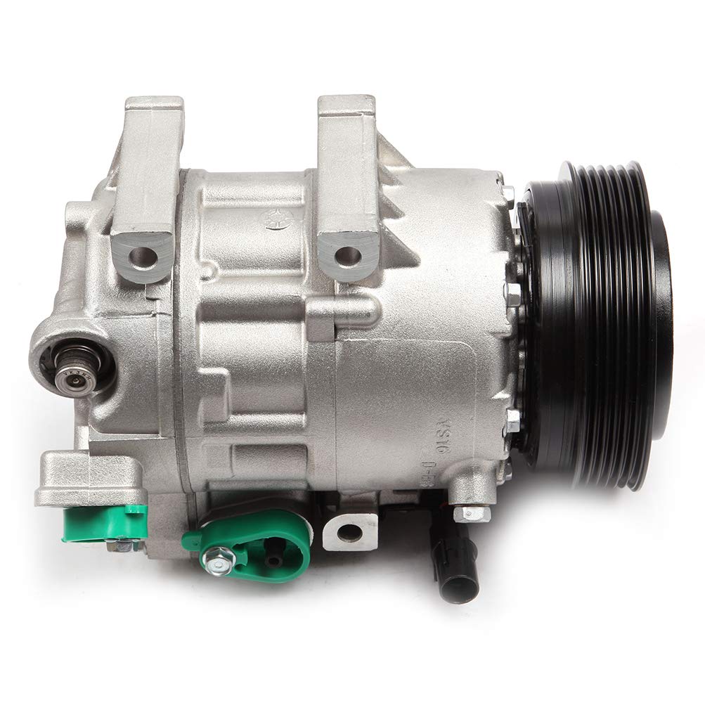 SCITOO AC Compressor with Clutch Compatible for 2006-2011 Hyundai Azera - Replacement Auto Part for Cooling System Repair & AC Maintenance