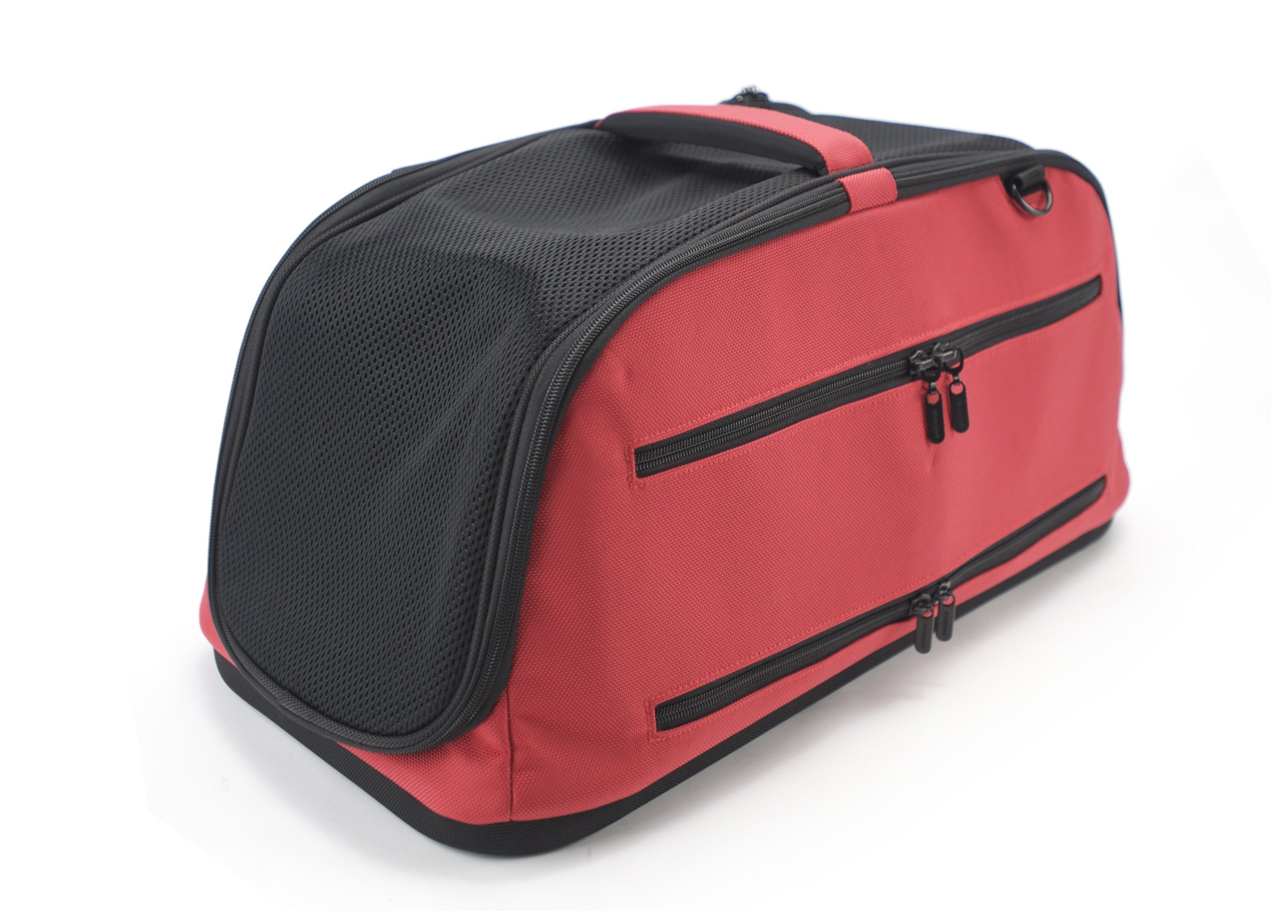 Sleepypod Air In-Cabin Approved Pet Carrier for Dogs & Cats - Lightweight & Durable Strawberry Red Travel Carrier for Airplane, Car & Outdoor Adventures