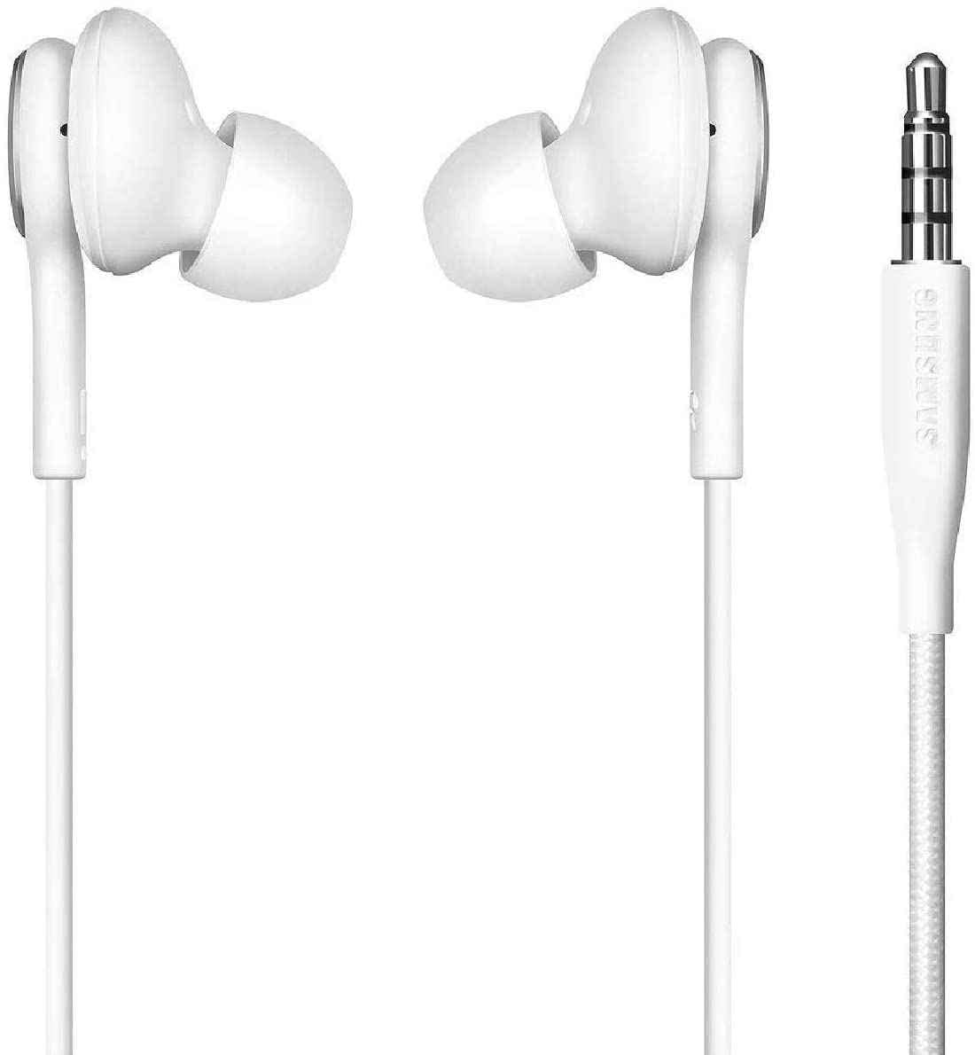 UrbanX Corded Stereo Earbuds with Microphone & Volume Control - Braided Cable Headphones for Infinix Zero 6 Pro (US Warranty) - Perfect for Gaming, Workouts & Commuting