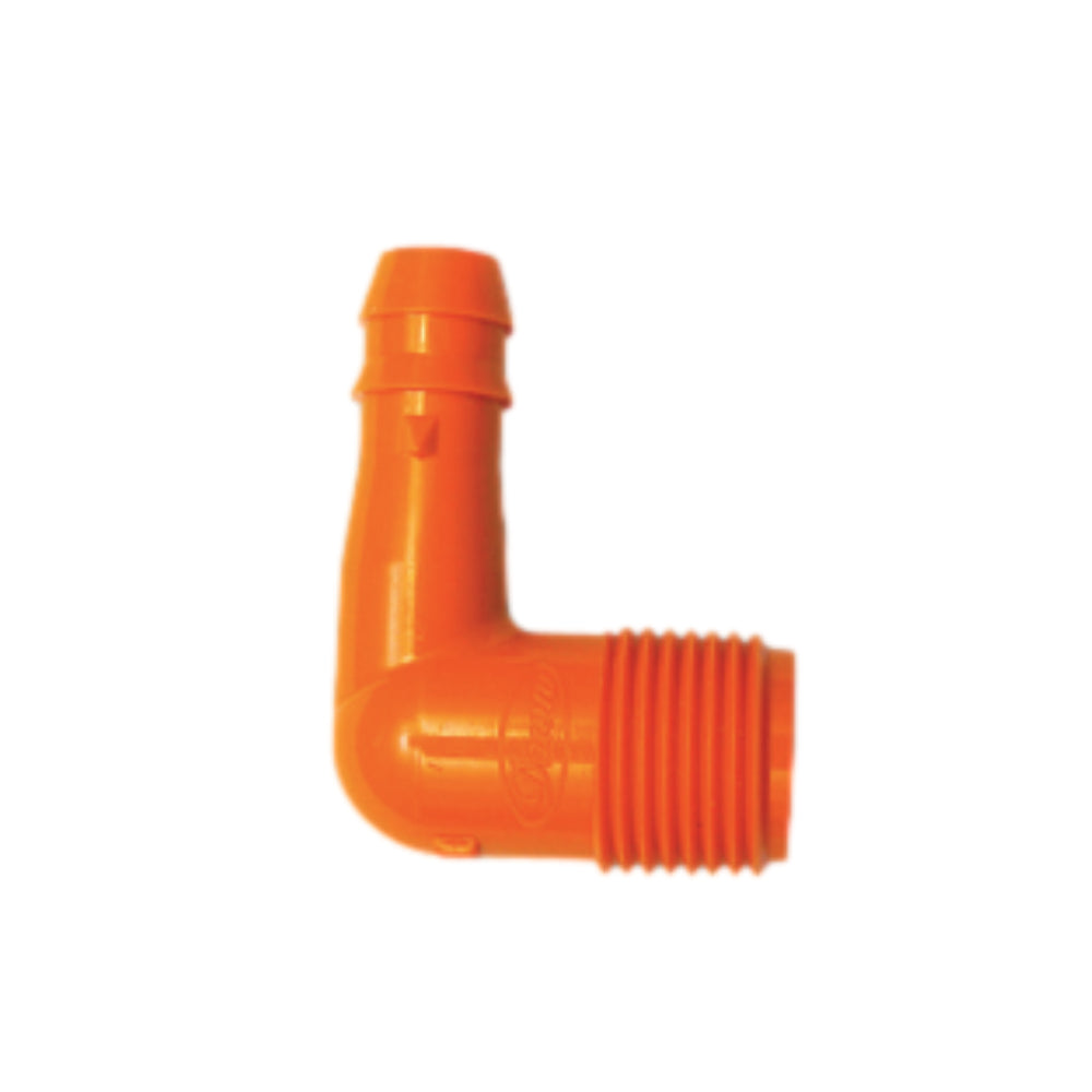 Dawn SW1413-073 Kwik Adapt 1/2 Inch MPT x Swing Elbow Fitting - Perfect for Plumbing, HVAC, and Water Supply Systems