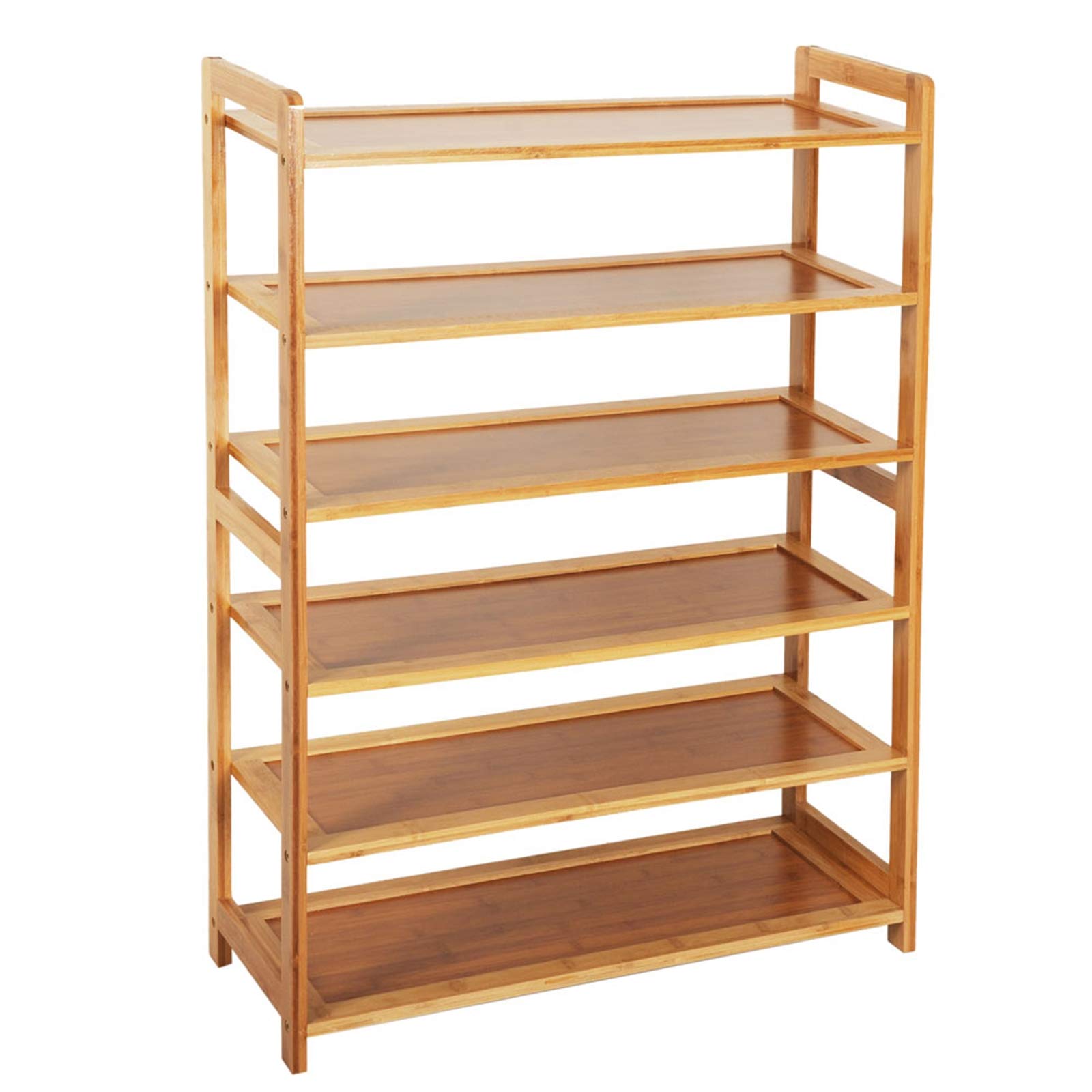 Sturdy Shoe Rack Organizer - 5-Tier Free Standing Shoe Shelf for Entryway, Closet & Bedroom Storage | Space-Saving Shoe Storage Solution for Sneakers, Boots & Heels