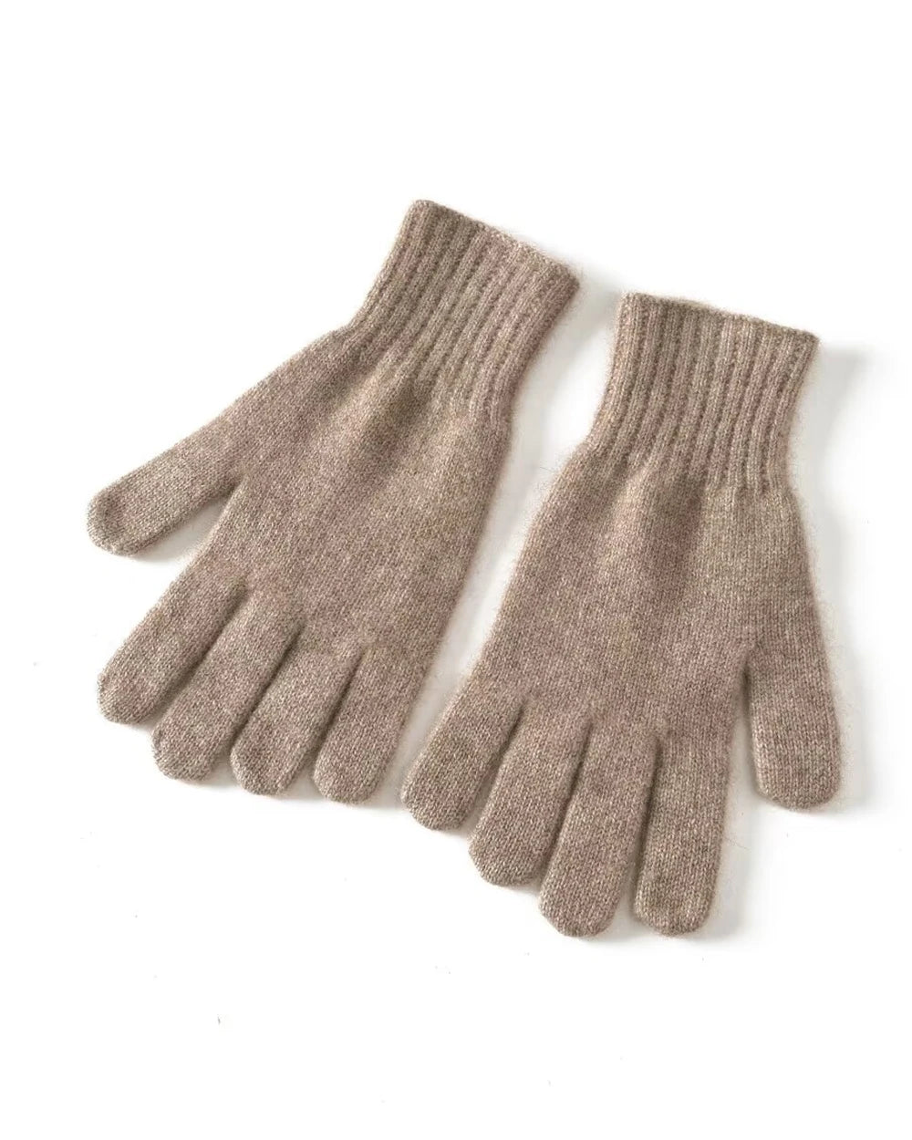 Soft Cashmere Knit Gloves for Women & Men - Warm Winter Gloves for Outdoor Activities, Driving, Skiing & Snowboarding