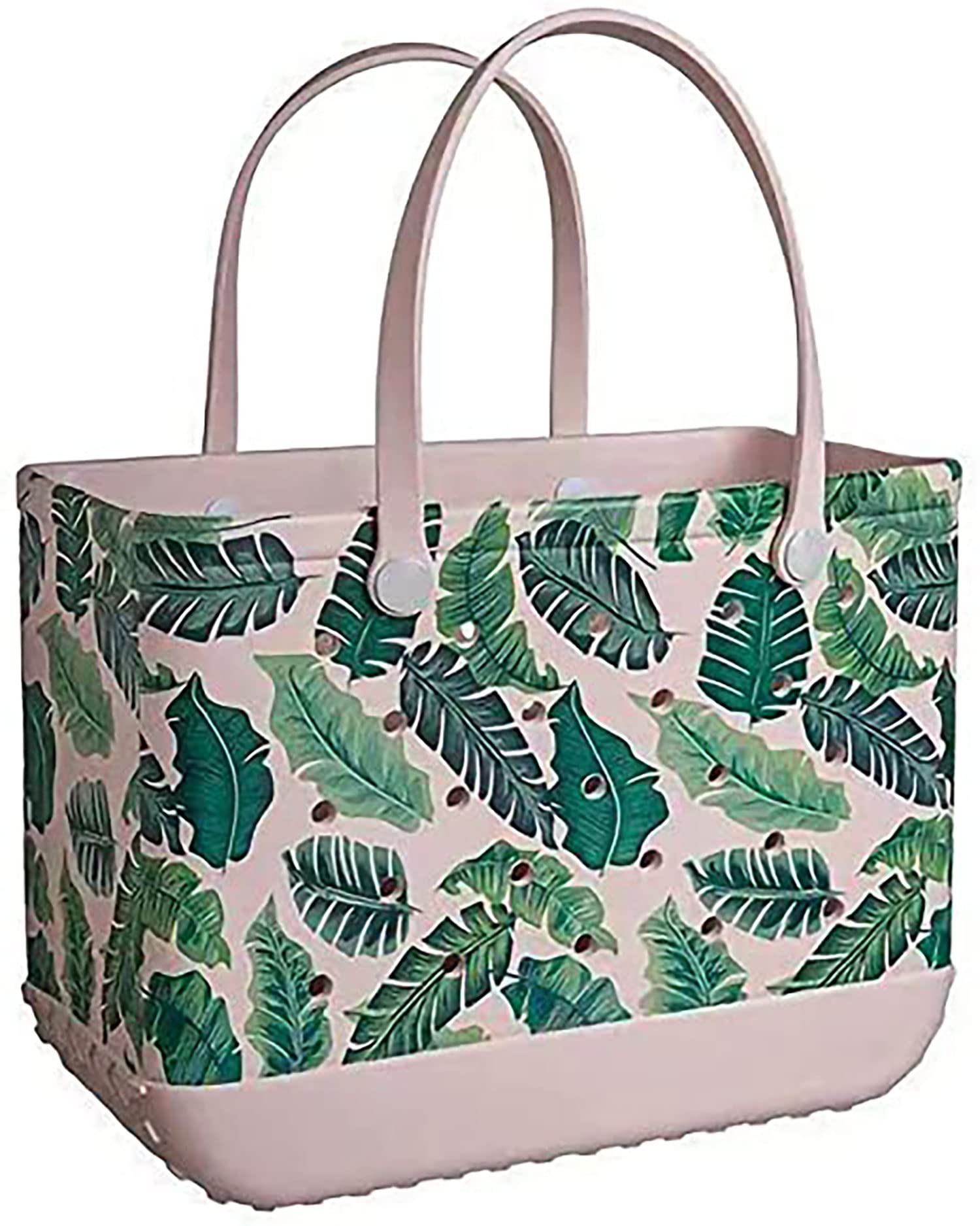Oversized Waterproof Beach Bag - Sandproof EVA Travel Tote for Outdoor, Sports & Beach - Portable, Washable & Durable for Pool, Gym, Picnic & Vacation