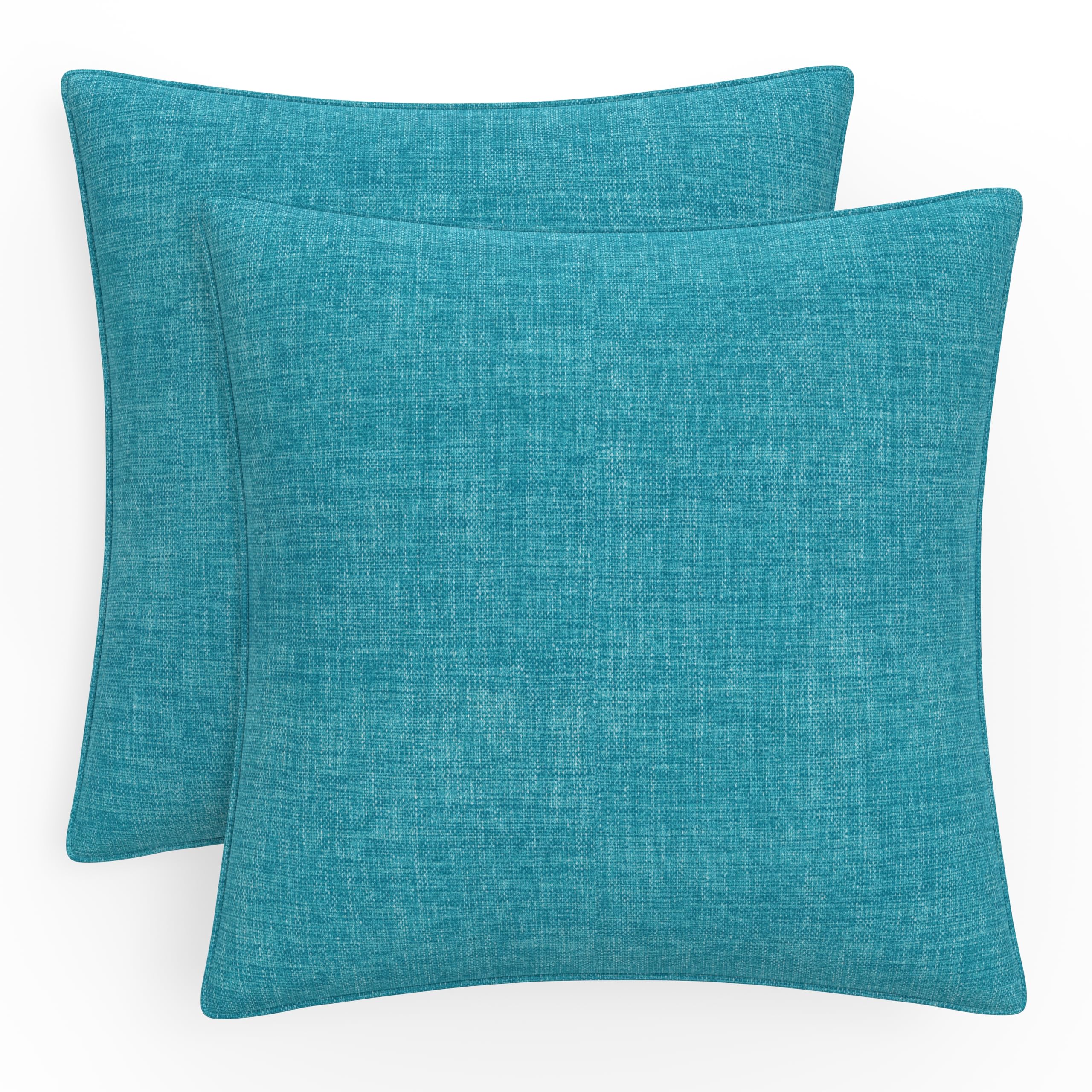 Premium Solid Throw Pillow Set of 2 - 18.5