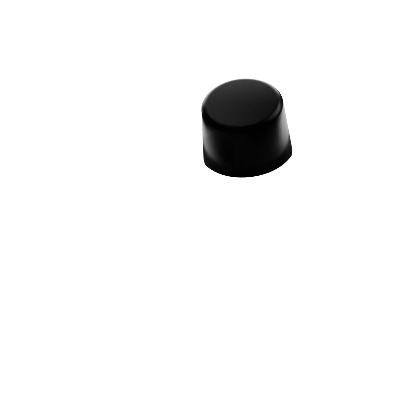 GMMK Mechanical Keyboard Rotary Knob - Black Aluminum Volume Control Dial for Custom Keyboards | Perfect for Gaming, Programming & Office Work