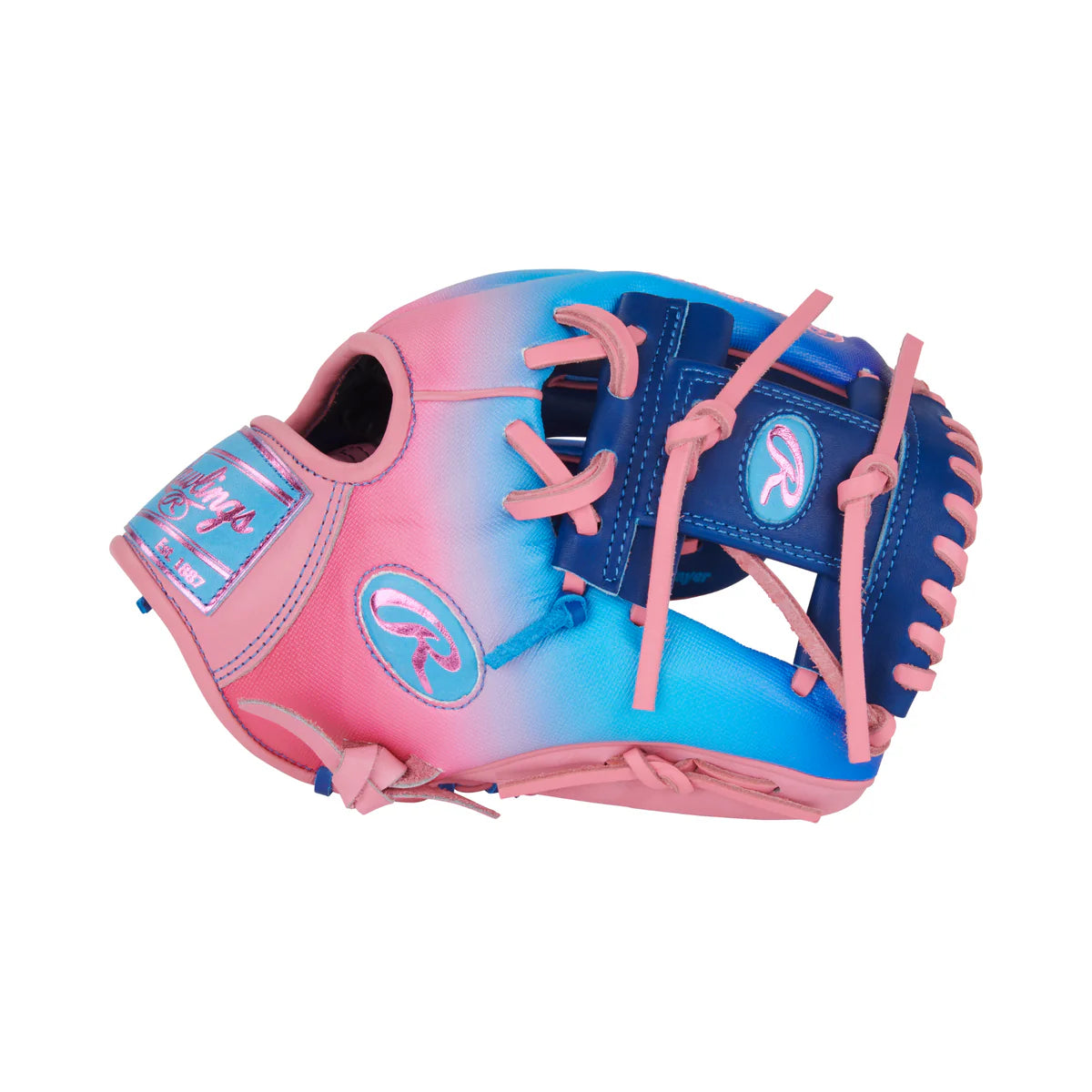 Rawlings Heart of the Hide Funburst PROR204 2RSS Infield Baseball Glove 11.5