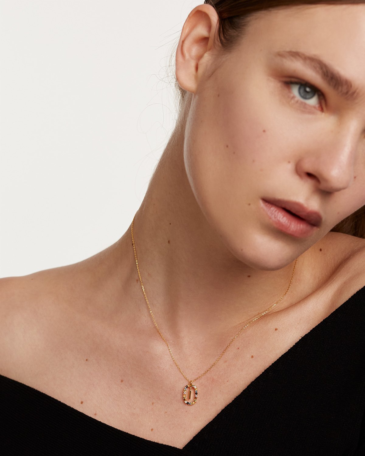Letter I Necklace - Personalized Initial Necklace for Women, Sterling Silver or Gold Plated, Dainty & Elegant Jewelry Gift - Perfect for Birthdays, Anniversaries, and Everyday Wear