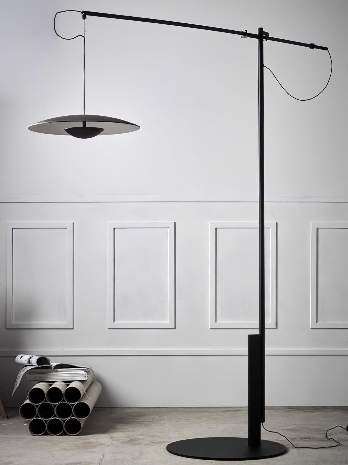 Modern Adjustable LED Floor Lamp for Living Room - Dimmable Standing Light with Remote Control for Bedroom, Office & Reading Corner
