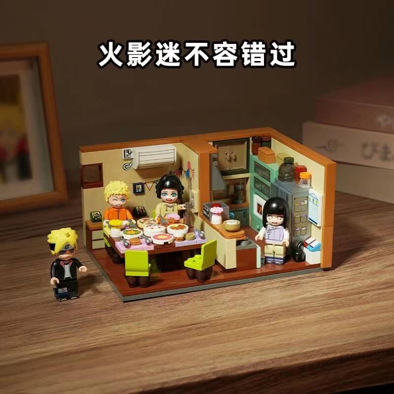 Keeppley K20526 Naruto Sunflower Birthday Gift Set - Anime Themed Building Blocks for Kids & Adults - Perfect for Birthday Parties, Collectors & Anime Fans