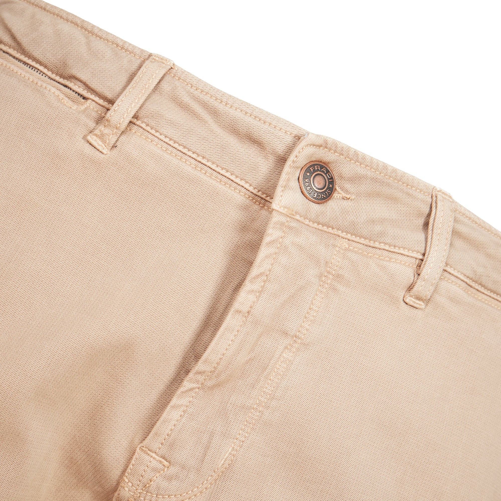 FRADI Men's Casual Pants - Comfortable Slim Fit Trousers for Business & Travel | Light Beige Chino Pants for Office, Daily Wear & Outdoor Activities