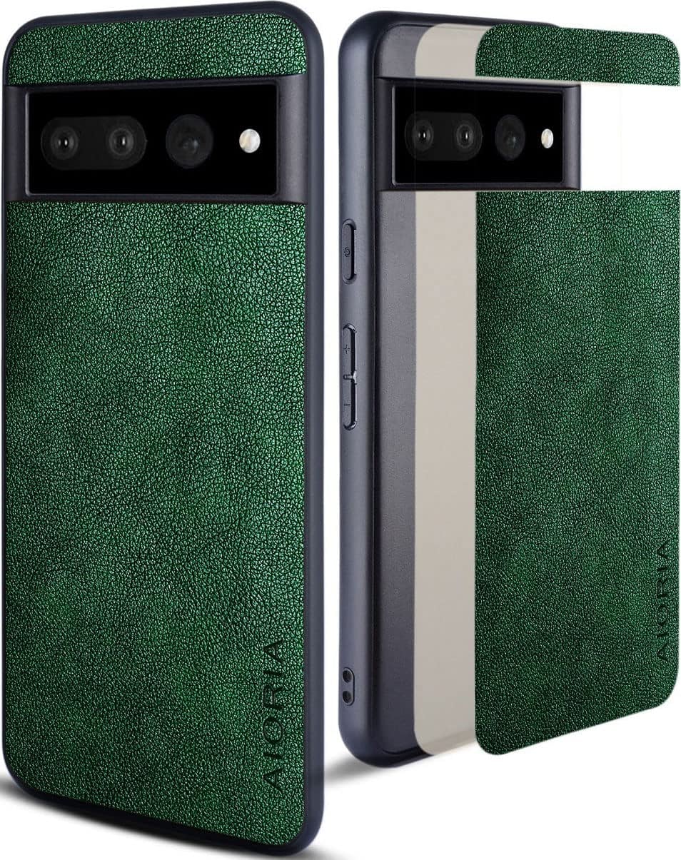 Premium Leather Protective Case for Google Pixel 7 Pro - Slim Fit, Shockproof & Scratch Resistant - Perfect for Work, Travel & Everyday Use