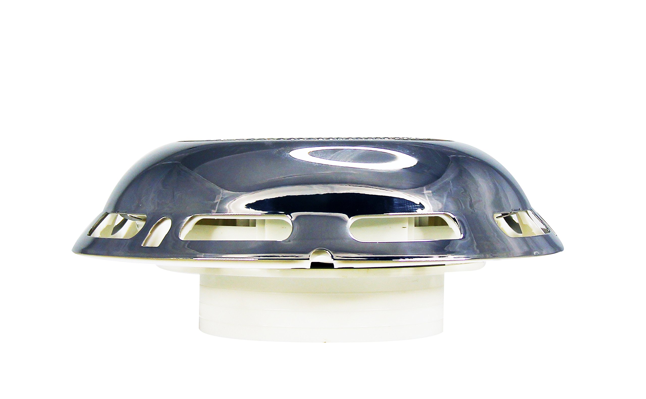 700 CU FT Solar Powered Marine Boat Ventilator - Rechargeable Battery & Stainless Steel Cover for Fresh Air Circulation | Ideal for Yachts, Fishing Boats & RV Cabins