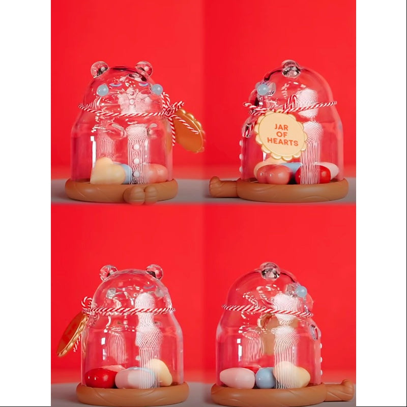 Crybaby Crying For Love Series Jar of Hearts - Emotional Gift for Valentine's Day, Anniversary & Romantic Occasions