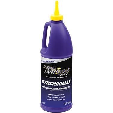 Royal Purple 01512 Synchromax Manual Transmission Fluid - 4 Pack (1 Quart Each) | High-Performance Lubricant for Smooth Shifting | Ideal for Cars, Trucks & Performance Vehicles
