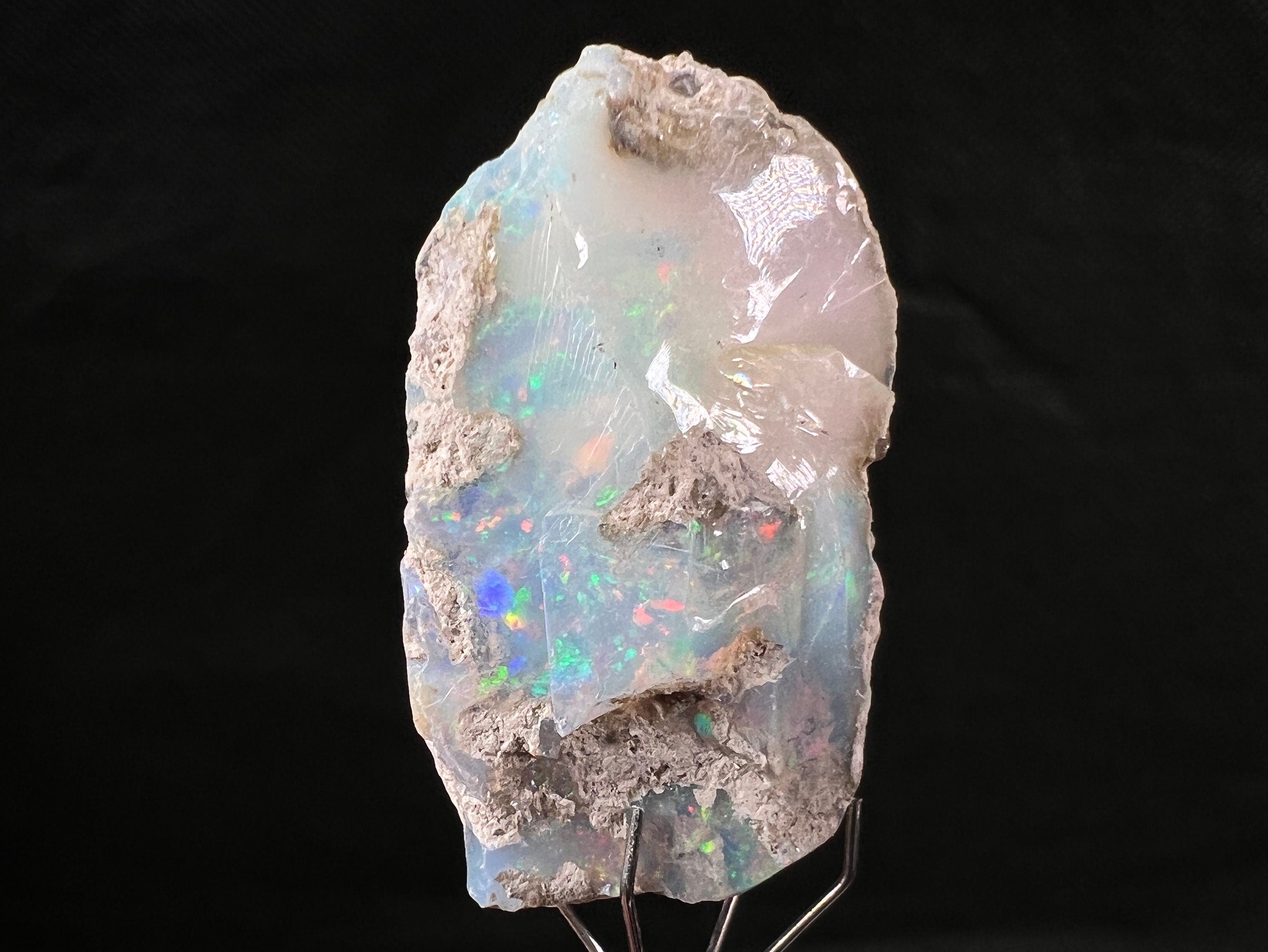 4A XL Welo Opal Raw Crystal - Certified Cutting Grade Opal Gemstone for Jewelry Making (49987) | Perfect for Handcrafted Rings, Necklaces & DIY Gemstone Projects