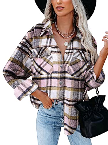 Plaid Print Pink