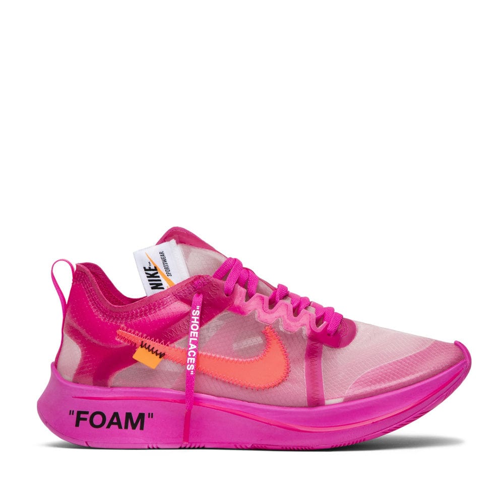 Nike x Off-White Zoom Fly 2018 Running Shoes - Pink (New) | Lightweight Performance Sneakers for Women & Men - Perfect for Jogging, Gym Workouts & Streetwear Fashion