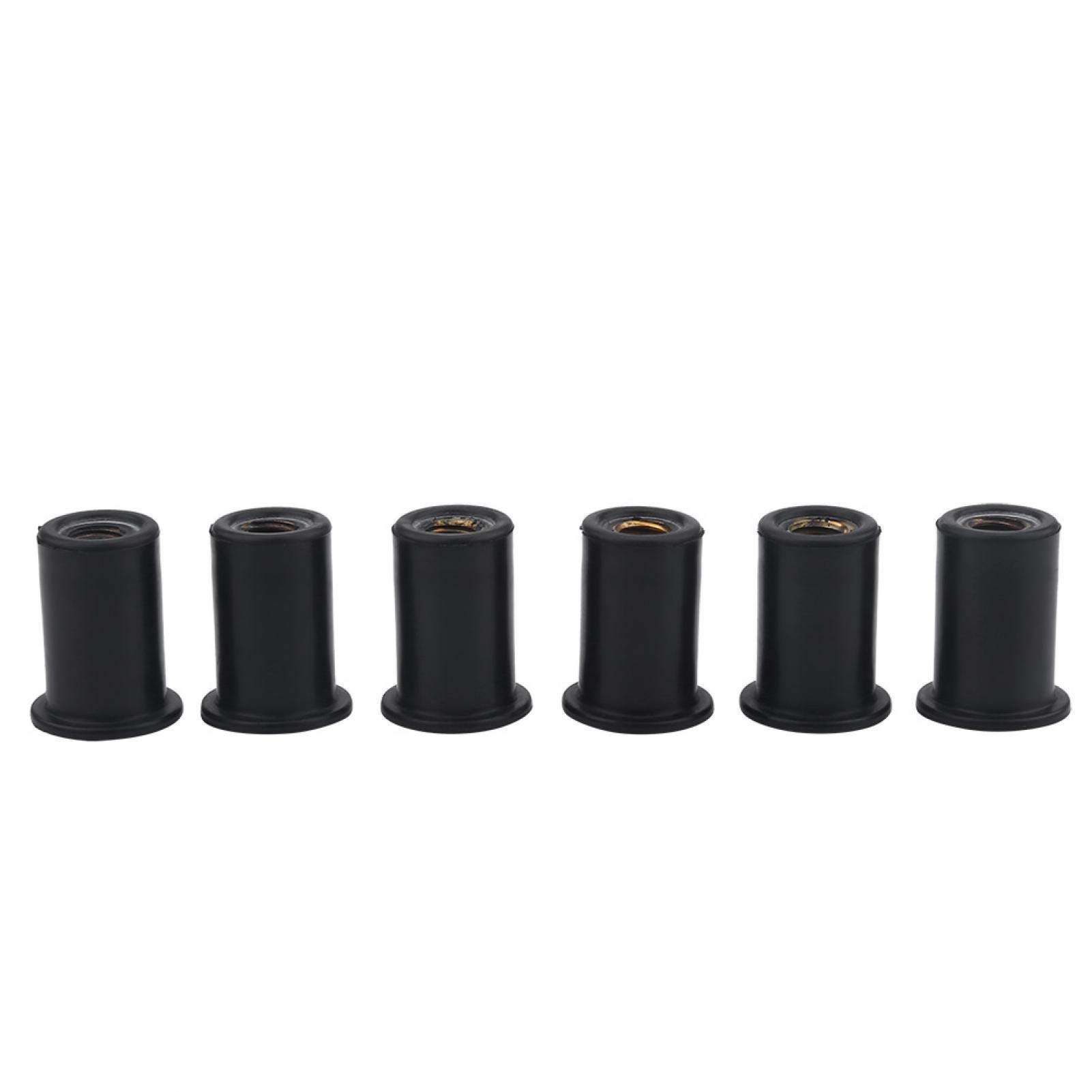 01 Kayak Well Nuts - Durable Rubber Mounting Hardware & Fasteners for Kayaks, Boats and Motorbikes | Perfect for Windshield Installation and Watercraft Accessories