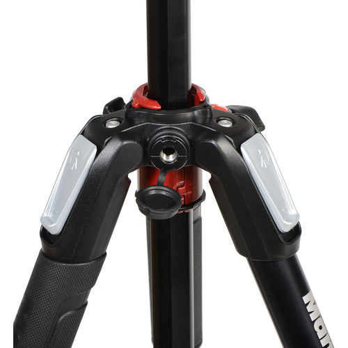 Manfrotto 055 AL Professional Aluminum Tripod with 3-Way Pan/Tilt Head - Perfect for Photography, Videography & Outdoor Shooting
