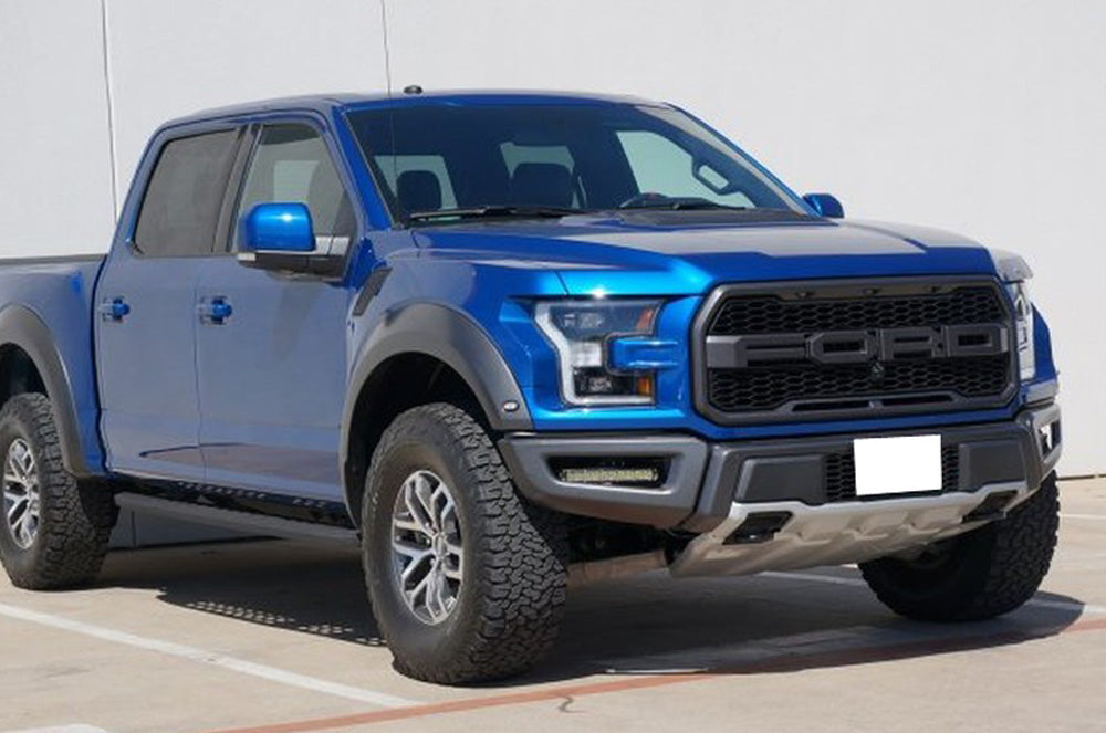 100W CREE LED Light Bar Fog Lamp Kit with Lower Bumper Bracket for 2017-2020 Ford Raptor - Off-Road, Truck, Jeep & ATV Lighting for Night Driving & Adventure