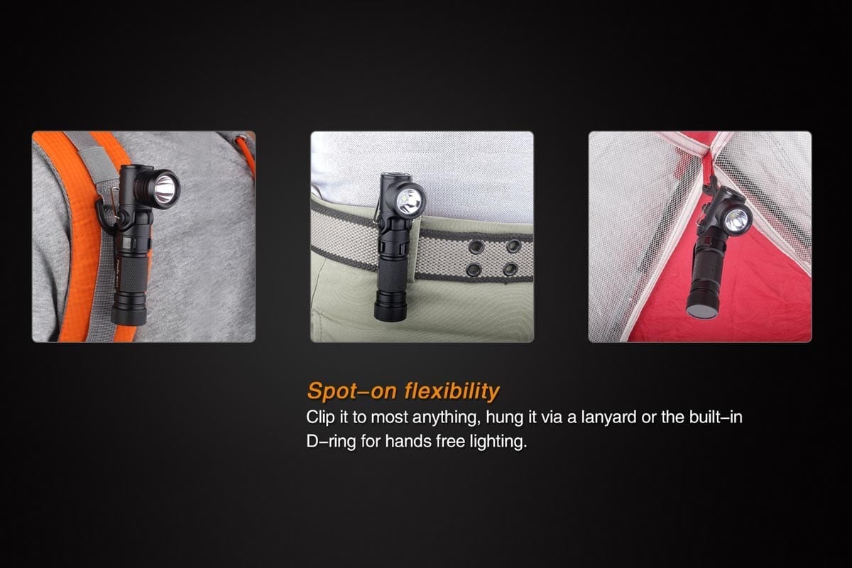 Fenix MC11 Flashlight - High-Powered LED Tactical Light for Camping, Hiking & Emergency Use (Discontinued Model)