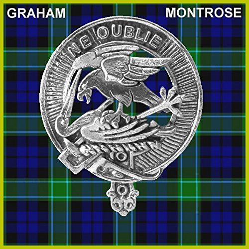 Authentic Graham (Montrose) Scottish Clan Crest Badge Sporran - Traditional Scottish Kilt Accessory for Highland Dress & Celtic Events