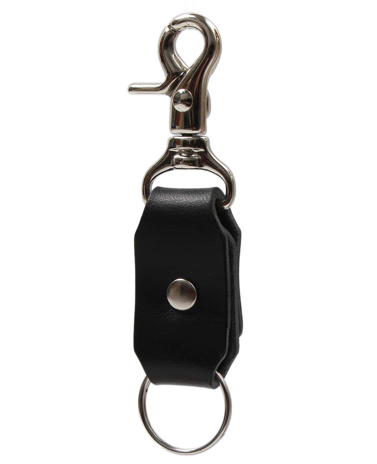 Handmade Italian Vegetable Leather Keychain with Solid Brass Key Ring - Durable & Stylish for Everyday Use, Travel, and Gifts