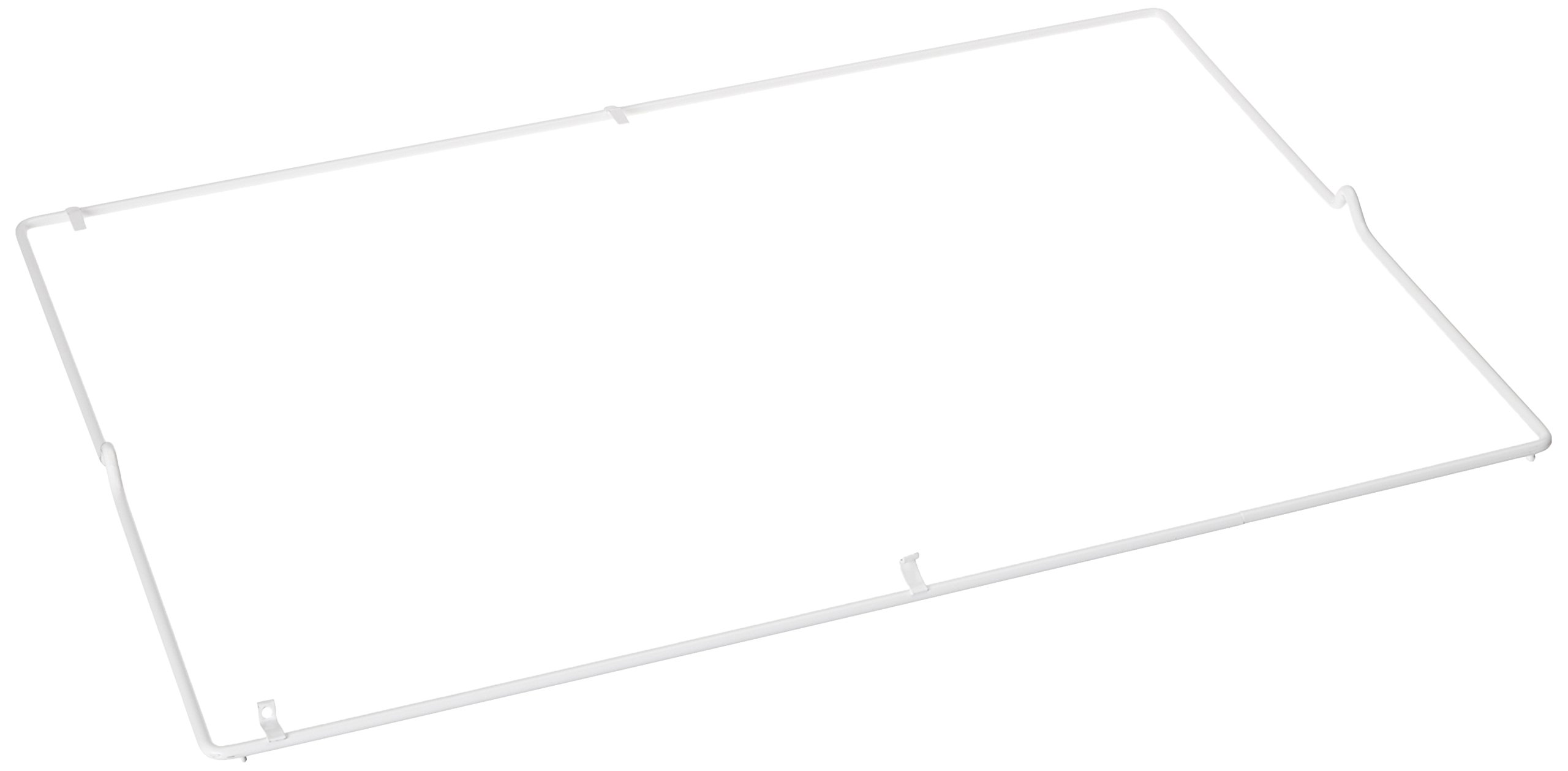 Genuine Frigidaire 240372408 Refrigerator Shelf Frame Replacement - Compatible with Various Models - Durable Plastic Replacement Part for Kitchen Appliance Repair | Perfect for Broken or Missing Shelf Frames in Refrigerators