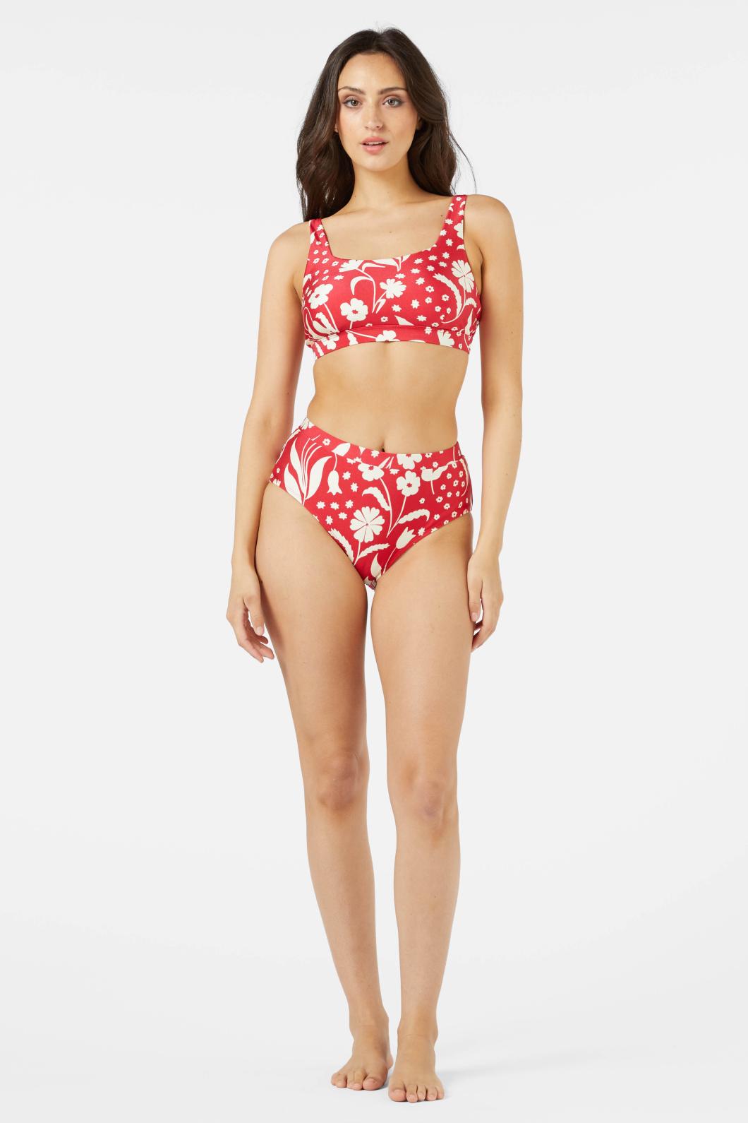 Irene Bikini Bottom - Sexy High Waisted Swimwear for Women, Comfortable & Stylish Beachwear - Perfect for Pool Parties, Vacations & Summer Getaways