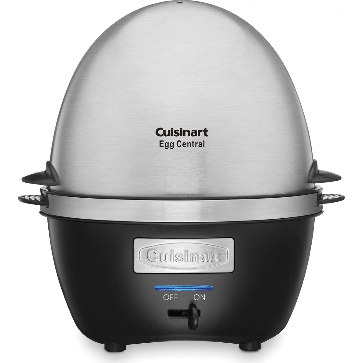 Cuisinart Egg Central CEC-10C Electric Egg Cooker - Perfect for Hard Boiled, Soft Boiled & Poached Eggs - Ideal for Breakfast, Meal Prep & Healthy Eating